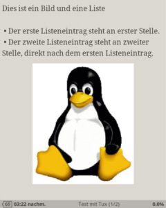 Abbildung 4: LibreOffice und ein entsprechendes Addon lieferten bessere Ergebnisse beim Konvertieren in das EPUB-Format.