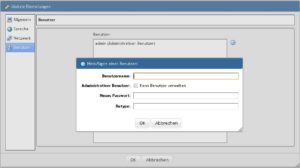 Abbildung 4: Phpvirtualbox kennt auch normale Benutzer. Diese dürfen allerdings ebenfalls alles, außer weitere Nutzer anlegen.