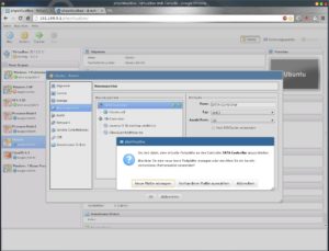 Abbildung 5: Phpvirtualbox unterstützt das Anlegen und Konfigurieren von virtueller Maschinen.