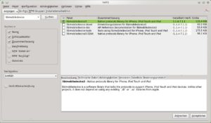 Abbildung 1: Aktuelle Linux-Distributionen bringen die Bibliothek "libimobiledevice" mit; sie ist für das Zusammenspiel mit iOS notwendig.