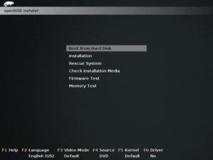 Abbildung 1: Im Boot-Menü der Heft-DVD drücken Sie <code srcset=