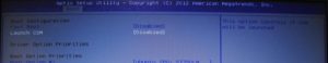 Abbildung 3: Deaktivieren Sie in den UEFI-Einstellungen "Fast Boot" und "CSM".