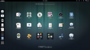 Gnome 3.8 hält jetzt auch eine Liste häufig genutzter Anwendungen vor.