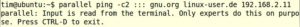 Abbildung 2: Wenn diese Fehlermeldung erscheint, läuft GNU Parallel im falschen Modus.