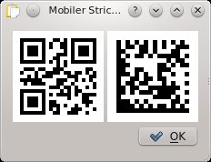 Abbildung 6: Das Tool Klipper, das die Zwischenablage verwaltet, eignet sich, um auf die Schnelle einen einzelnen QR-Code zu erzeugen.