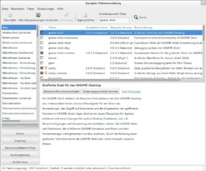 Abbildung 4: Ubuntu Gnome basiert noch auf der Version 3.6 der Gnome Shell.