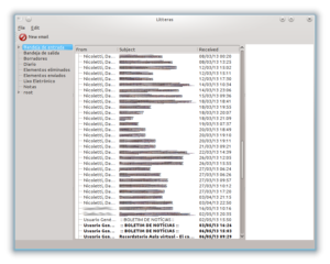 In Grundzügen fertig: Litteras liest Exchange-Mails über die SOAP-Schnittstelle des Microsoft-Servers.