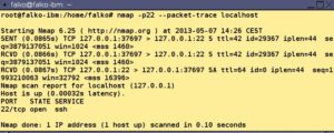 Abbildung 1: Setzt der Admin Nmap ein, bekommt das Zielsysteme es oft nicht einmal mit.