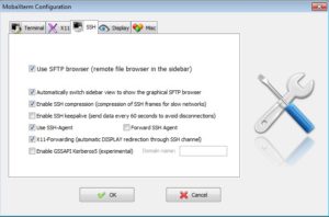 Abbildung 5: Hier konfigurieren Sie MobaXterm für das Verwenden als ssh-Client.