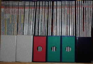 Abbildung 3: Die EasyLinux-Jahrgänge 2003--2012 passen in sechs Stehsammler. Wie groß ist Ihre Kollektion?