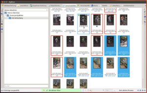 Abbildung 5: Durch mehrere Bewertungssysteme – von Sternchen über Farben bis zur Ampel – ermöglichen Digikam eine grobe Vorauswahl von Fotos, zum Beispiel für Projekte wie Fotobücher.