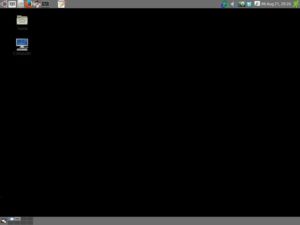 Abbildung 1: Mit einem düsterem Gnome-Theme begrüßt Sie OpenArtist nach dem Start. Sie können es mit dem Gnome-Tweak-Tool im Detail verändern.