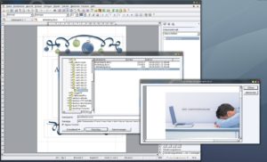 Abbildung 2: Das komplett eigene Design von Dialogen und Widgets erstreckt sich sogar auf den Dateimanager, der bei SoftMaker in der Version 2012 eine Vorschau mitbringt.