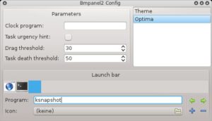 Abbildung 2: Das grafische Tool zum Konfigurieren des Panels erweist sich in der Praxis als sparsam ausgestattet und fehleranfällig.