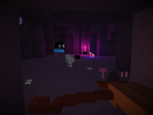 Die Höhlen sind stimmungsvoll ausgeleuchtet. In so manch dunkler Ecke versteckt sich aber auch ein Monster.
