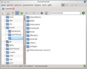 Abbildung 1: Das Layout der Fenster erscheint zwar altbekannt, aber in Sachen Funktionsvielfalt geht SpaceFM neue Wege.