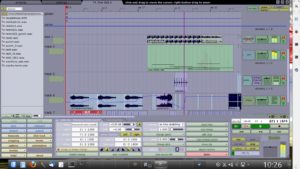 Abbildung 1: Schlank und einfach, doch mit allem, was man so braucht: Tracktion 4 unter Kubuntu 13.04.