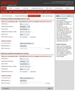 Abbildung 1: Die Einstellungen am Router nehmen Sie komfortabel per Webbrowser vor.