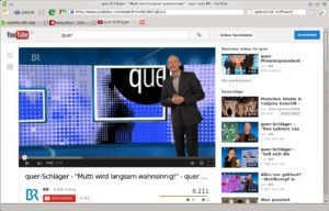 Abbildung 3: Der schlanke Browser Midori kann auch YouTube-Videos anzeigen.