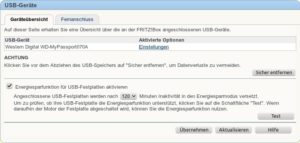 Abbildung 3: USB-Geräte müssen Sie vor einem Firmware-Update sauber aushängen.