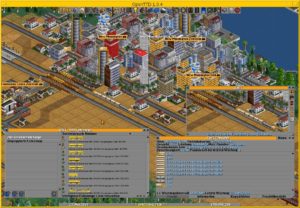 Abbildung 4: Durch den technologischen Fortschritt ist diese Wüstenstadt über eine Magnetschwebebahn an das Verkehrsnetz angebunden.