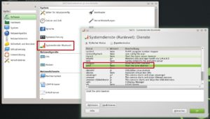 Abbildung 4: Wenn unter OpenSuse der SSH-Server nicht läuft, aktivieren Sie ihn über die Verwaltung der Systemdienste in YaST.