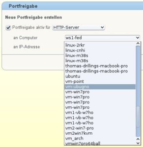 Abbildung 7: Die Fritzbox merkt sich alle Geräte, die sie für den Internetzugang verwendet haben.