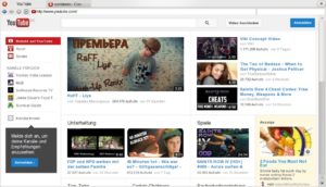 Abbildung 9: Der minimalistische Browser Xombrero bringt die vom inzwischen nicht mehr konkurrenzfähigen Konqueror bekannte Auswahl der Links über Zahlencodes zurück. Da er für die Anzeige die aktuelle und schnelle Webkit-Engine verwendet, bewältigt er auch Seiten wie YouTube.