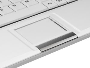 Abbildung 2: Der klassische Asus EeePC erweist sich als idealer PC für die Navigation im Auto: Er hat die richtige Größe, kommt mit einer Versorgungsspannung von 12 Volt klar und bringt dank der SSD die nötige Robustheit für den Einsatz abseits der Straßen mit.