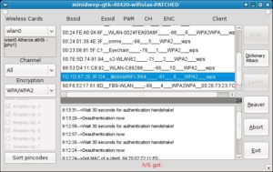 Abbildung 3: Ob Ihr WPA/WPA2-verschlüsseltes WLAN sicher ist, zeigt Ihnen Wifislax.