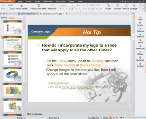 Abbildung 4: Presentation bietet wie die anderen Kingsoft-Anwendungen auch schicke Templates.