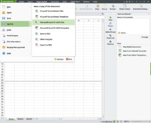 Abbildung 7: Auch Spreadsheets punktet mit umfassender Kompatibilität zum Pendant von Microsoft.