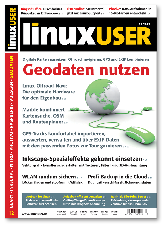 Heftcover LinuxUser 12/2013