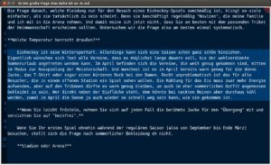 Abbildung 1: Scribes präsentiert sich mit einer fast leeren und aufgeräumten Oberfläche.