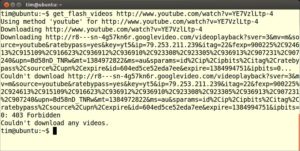 Abbildung 4: Get-flash-videos wollte das Video zu Big Buck Bunny nicht herunterladen, während die Konkurrenz damit keine Probleme hatte.