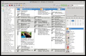 Abbildung 5: Das Java-Programm TV-Browser liefert auf Basis der täglich aktualisiertem Daten des TV-Browser-Teams das Fernsehprogramm in optisch ansprechender Form frisch auf den Desktop.