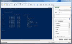 Abbildung 1: Die Entwicklungsumgebung Powershell ISE ist Bestandteil der Powershell-Installation.