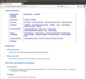 Abbildung 1: Detaillierte Informationen zu den einzelnen Richtlinien erhalten Sie bei Google, wenn Sie das Dreieck vor einer der Regeln anklicken.