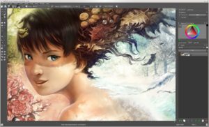 Krita in Aktion (Quelle: Krita.org)