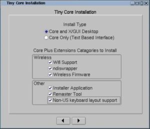 Abbildung 2: Der integrierte Installer erlaubt es Ihnen, die Distribution mühelos mit Ihren Vorgaben auf einem USB-Stick zu installieren.