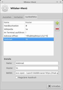 Abbildung 3: Dank der definierbaren Suchbefehle machen Sie mehr aus der Suchfunktion.