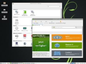 Abbildung 9: Obwohl das OpenSuse-Rettungssystem beim Start Deutsch anbietet, spricht YaST ausschließlich Englisch.