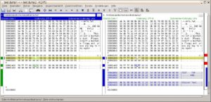 Abbildung 10: Der Aufbau eines FAT-Dateisystems ist relativ übersichtlich. Sie können an den Änderungen im Hexdump erahnen, wo welche Informationen abgelegt werden.