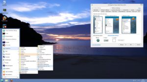 Abbildung 14: Wer unter Windows 8 ein klassisches Startmenü sucht, muss erst passende Software nachinstallieren, z. B. die kostenlose "Classic Shell".