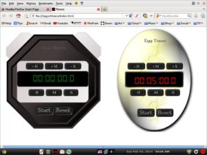 Abbildung 3: Rechner, Mailprogramm und Texteditor starten Sie im Browser.