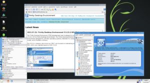 Abbildung 4: Klassischer Desktop gewünscht? Das Trinity Desktop Environment pflegt die alte KDE-Version 3.x weiter.