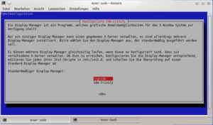 Abbildung 4: Bei der TDE-Installation unter Ubuntu können Sie auch den zugehörigen grafischen Anmeldemanager aktivieren.