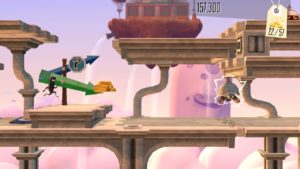 Abbildung 5: In Runner 2 trifft man immer mal wieder auf Abzweigungen, über die man mit etwas Glück einen Bonuslevel erreicht.
