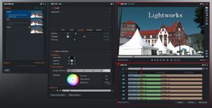 Abbildung 5: Titel verwaltet Lightworks als Effekte, deren Funktionsumfang allerdings nicht mit professionellen Titelgeneratoren mithalten kann.