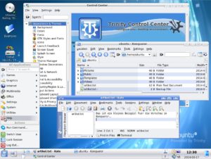 Abbildung 5: Mit der Live-DVD können Sie den Trinity-Desktop vor der Installation ausprobieren, z. B. in einer VM.